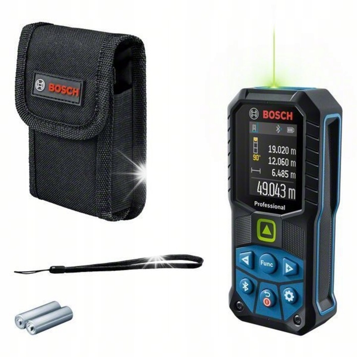 Laserometru Bosch GLM 50-23 G, 0,05-50m, verde, IP65, set complet