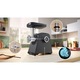 Masa de tocat Bosch Serie 4, 1900W, 2 viteze, negru, 247x200x240mm, set cu accesorii