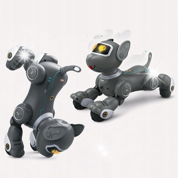 Интерактивен робот играчка, куче, функции за танцуване, трикове