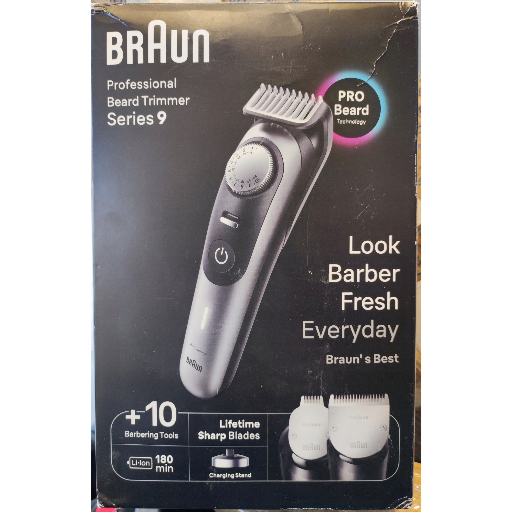 Trimmer pentru barba Braun Series 9 BT9420, 40 lungimi, 0.5-20mm