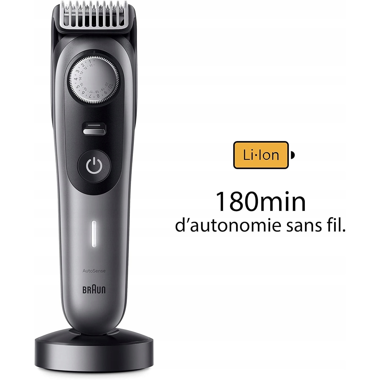 Trimmer pentru barba Braun Series 9 BT9420, 40 lungimi, 0.5-20mm
