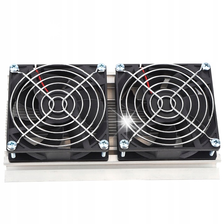 Sistem de racire termoelelectric, 120W, 12V, dimensiuni 200x120x100mm, cu doua nuclee