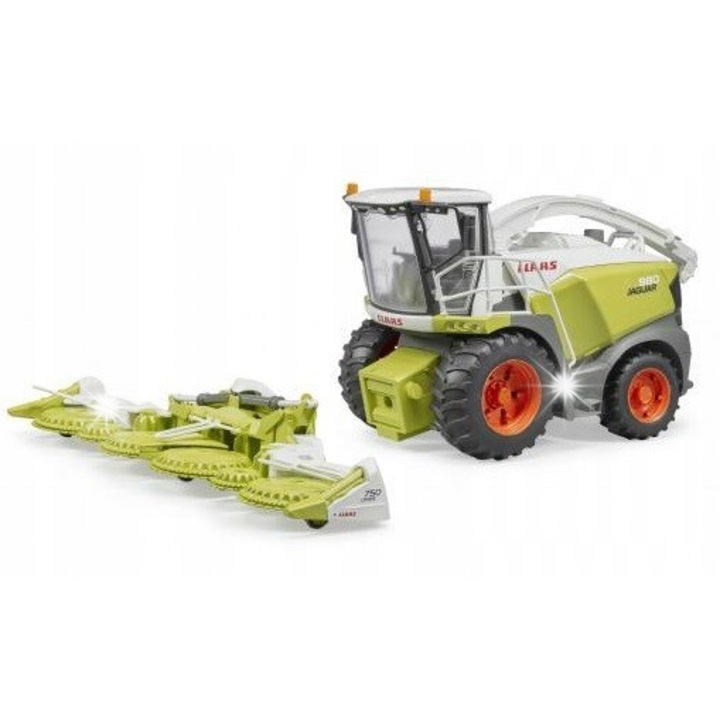 Bruder 02134 Set Sieczkarnia Claas Jaguar 980, 51,3x44,5x23,1cm, pentru copii peste 4 ani