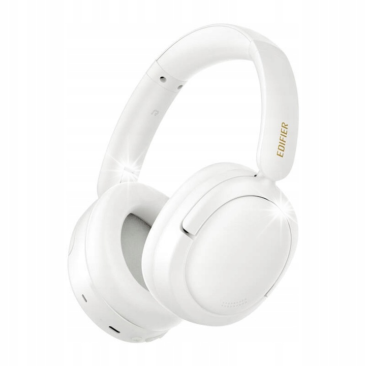 Слушалки Edifier W800BT SE, Bluetooth 5.4, 45ч живот на батерията, бели, комплект