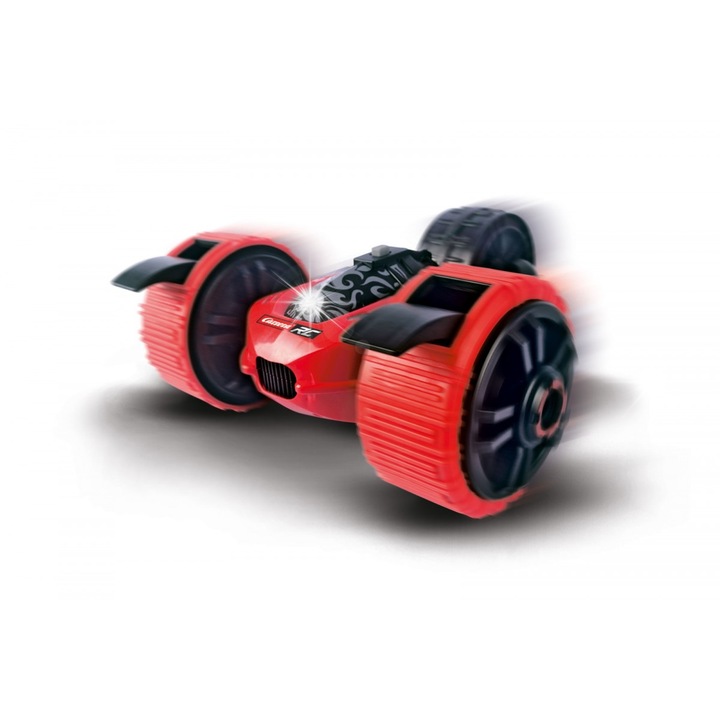 Masinuta RC Carrera Amphi Stunt, 2.4GHz, rosu/negru, 24x24,5x10,5cm