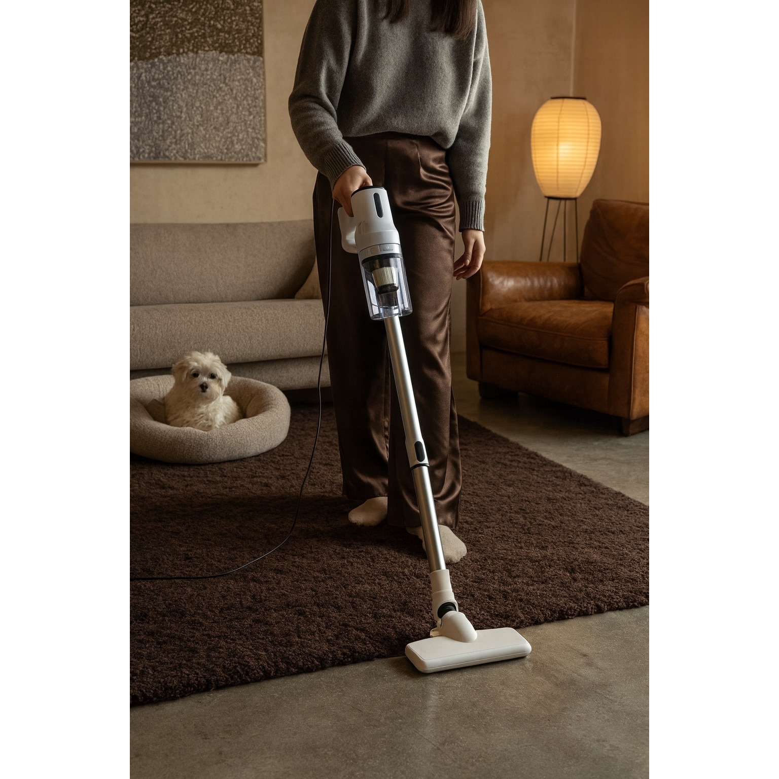 Aspirator vertical fara sac Etika 2 in 1 600W HEPA H13