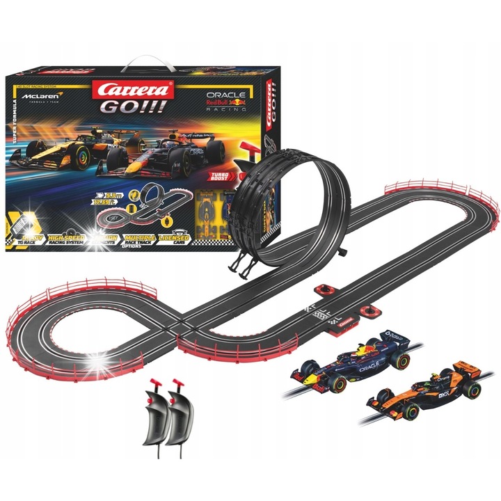 Carrera GO!!! SUPER FORMULA versenypálya készlet 5,3 m + 2 autó