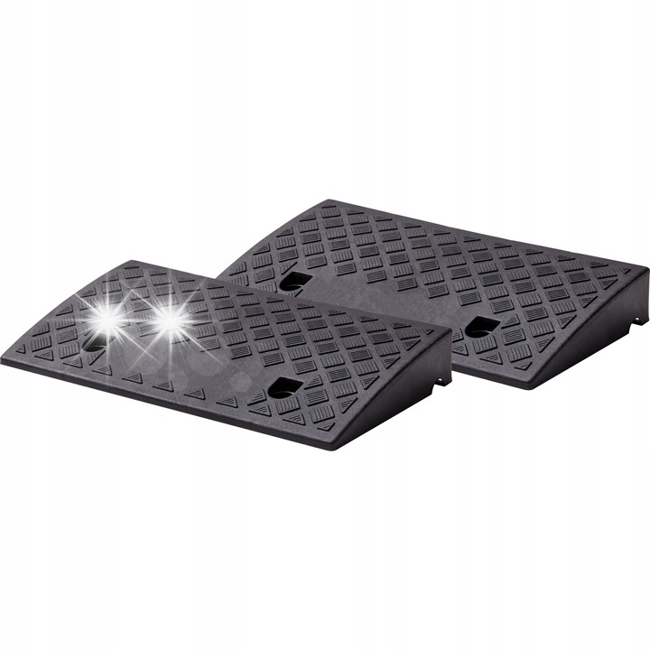 Autórámpa, Cartrend, 2 darabos készlet, 500x270x70mm, 2 tonna teherbírás, vízelvezető nyílásokkal