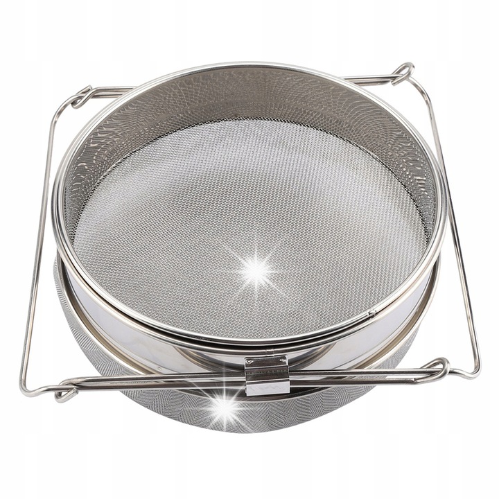 Filtru pentru miere, din inox, argintiu, 24xm
