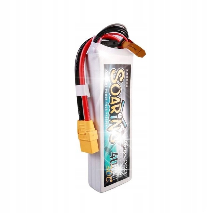 Baterie LiPo Gens Ace 4000mAh 11.1V 30C 3S1P XT90, 136x42.5x22.5mm, 291g