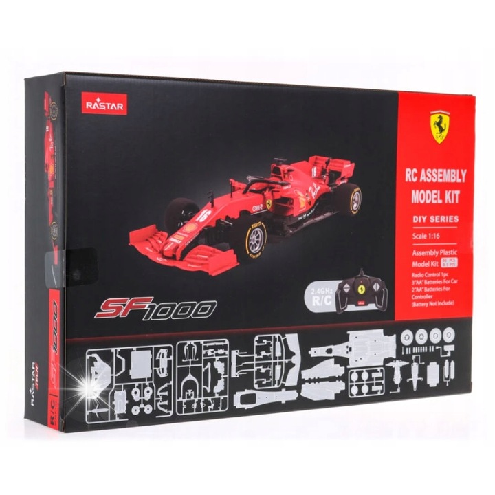 Masinuta RC model Ferrari, Coil, 1/16, 2.4Ghz, 35x13x7,8cm