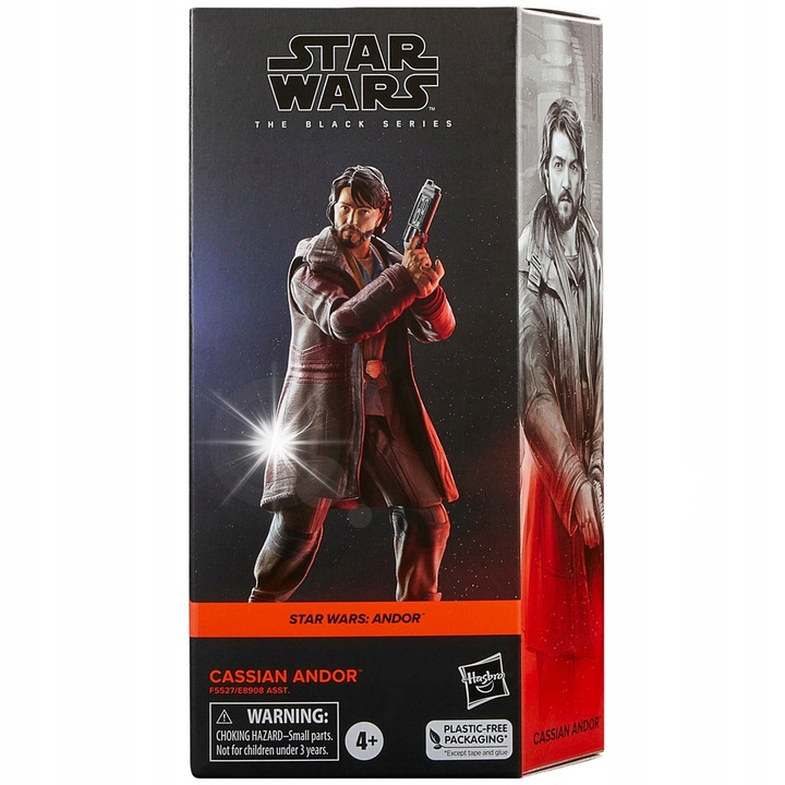 Star Wars figura, Hasbro, Cassian Andor, 15cm, kiegészítőkkel