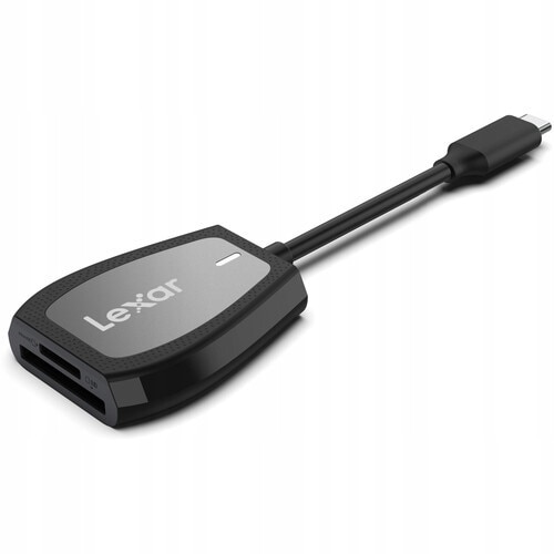Cititor de carduri profesional USB-C cu dublu slot Lexar