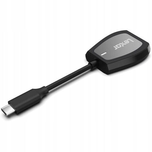 Cititor de carduri profesional USB-C cu dublu slot Lexar