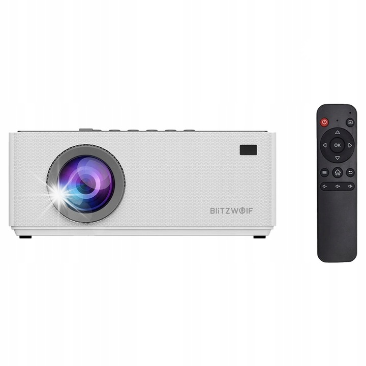 Видеопроектор Blitzwolf BW-V8, 1920x1080, 9800 lm, Android 11, WiFi 2.4G + 5G, 50-200 инча