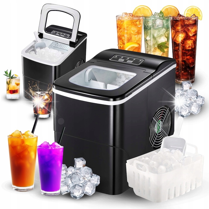 Congelator Weasy STORE KW12, capacitate mare, negru