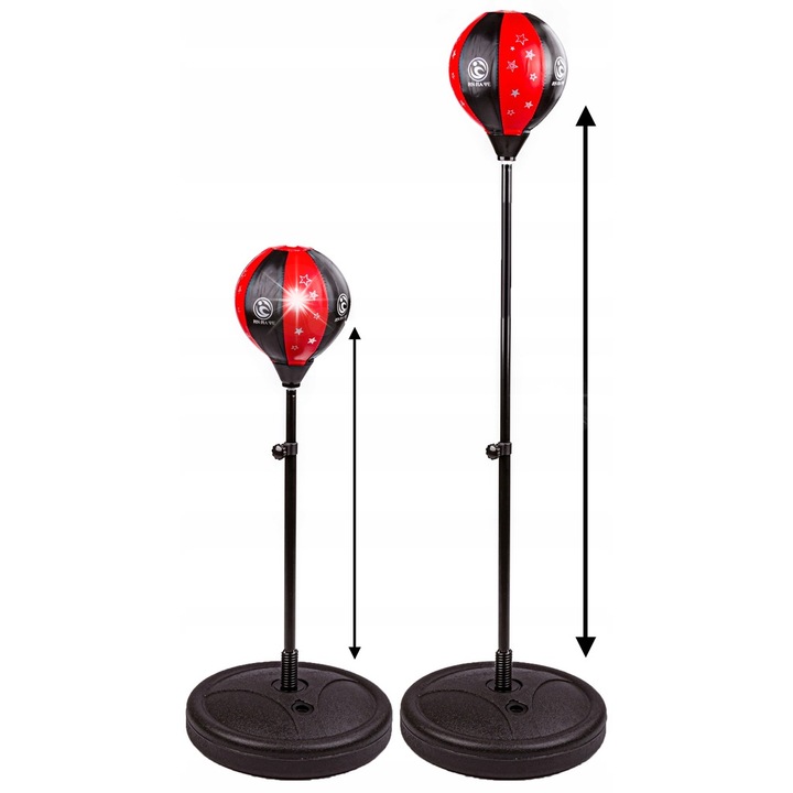 Set Boks Sportiv DK, Gruszka 80-125cm, Stativ Regulat, Manusi 23x17cm