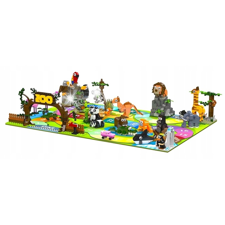Figurina Hogokids set animale zoo