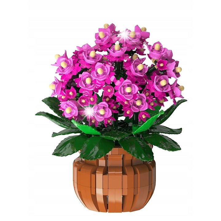 Set de constructie, Hogokids, 901 piese, multicolor