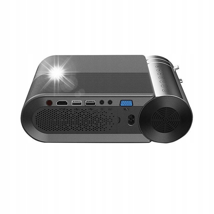 Videoproiector wireless BYINTEK K9 Multiscreen, 1280x720p, 250 ANSI lumeni, proiectie 43-150'', set complet