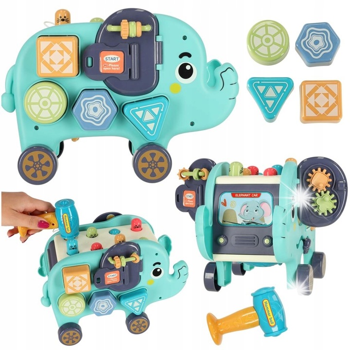 Jucarie interactiva pentru copii, Ikonka, 26 cm, multicolor