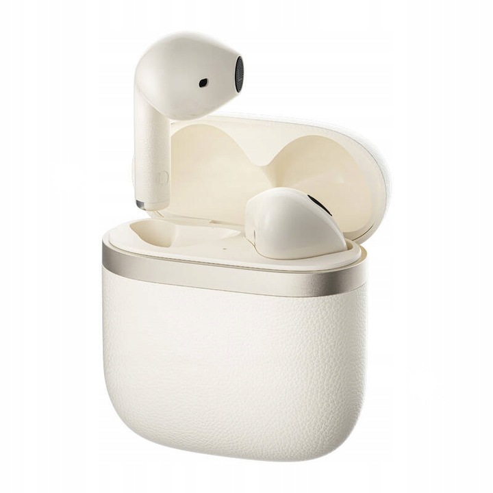 Casti Wireless Edifier W200T, Bluetooth 5.4, IP54, bézs, szett