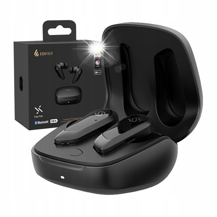 Безжични слушалки Edifier STAX Spirit S10, планарни, ANC, Bluetooth 5.4, IP54, пълен комплект