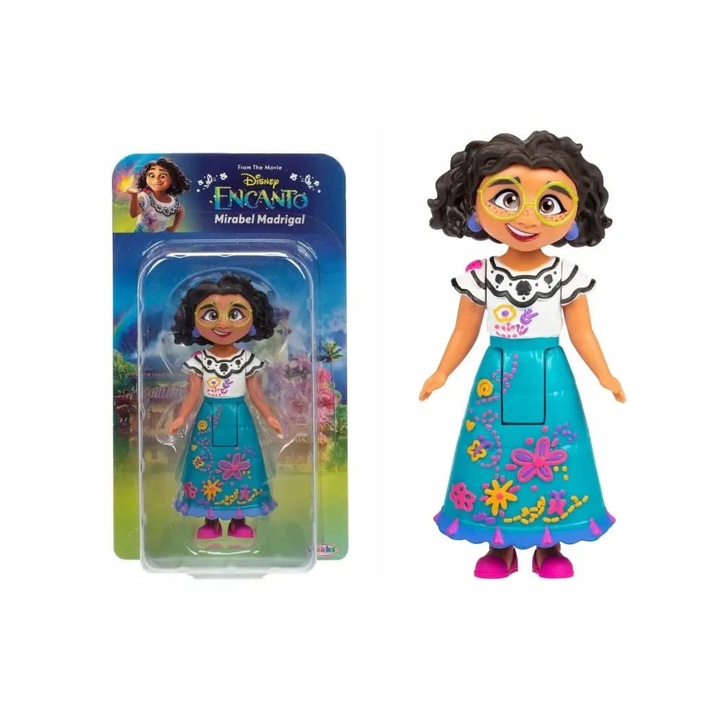 Комплект мини кукли Disney Encanto Луиза, Пепа, Исабела, Мирабел, Антонио, Жулиета, 8 см, многоцветен