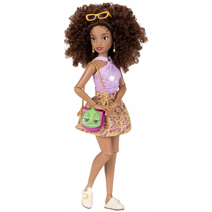 Papusa Disney ILY 4Ever, 30 cm, Roszpunka, 13 puncte de articulatie, set cu accesorii