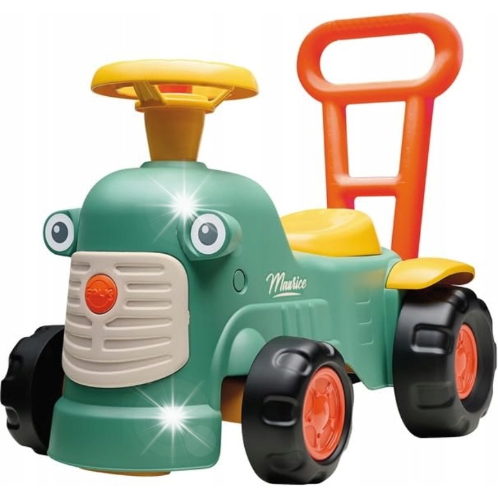 Tractoras Maurice cu functie de impins, premergator, Falk, verde, 57x31x45cm