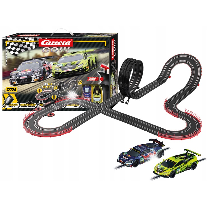 Carrera GO!!! DTM SUPERCARS 6,3m autópálya szett + 2 autó