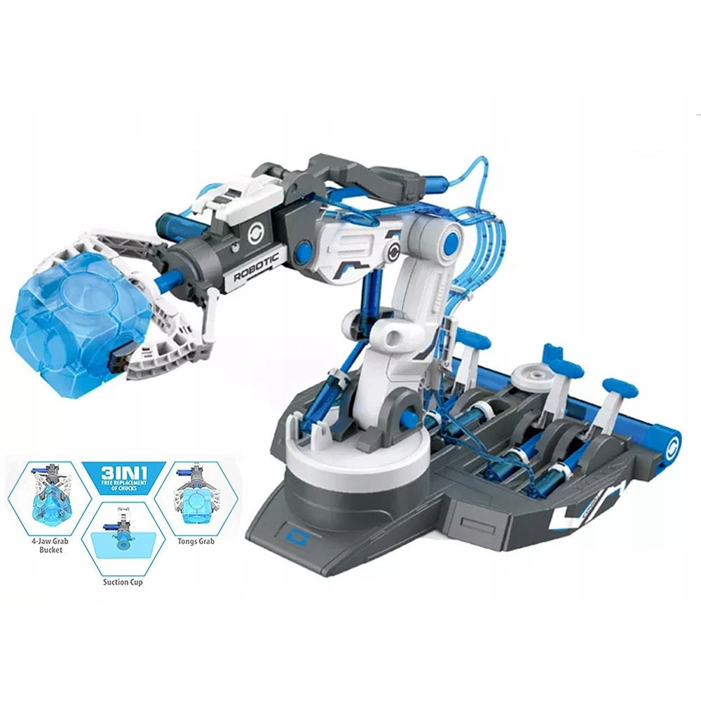 ミニカー 405-133 ROBORACE 1/43 ROBOT ON BOARD #25 Set joc educativ Robot cu brat hidraulic 3 in 1, Jokomisiada, 220