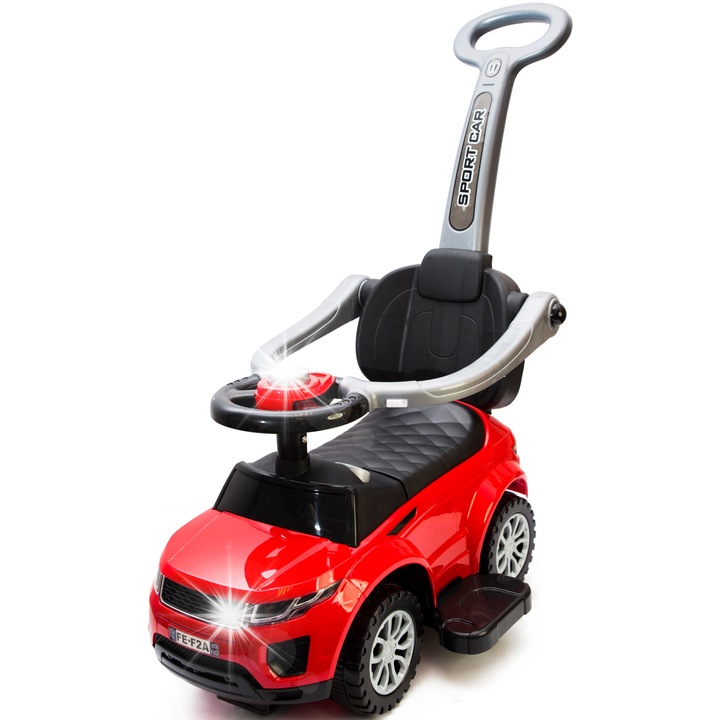 Кола за яздене Kathay-Haster, 2 в 1, с клаксон, 60x43x84см, за деца 12-36 месеца, макс. 27 кг
