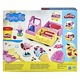 Play-Doh Peppa Pig kreatív készlet, fagylaltos furgon, 5 szín, 56g és 28g