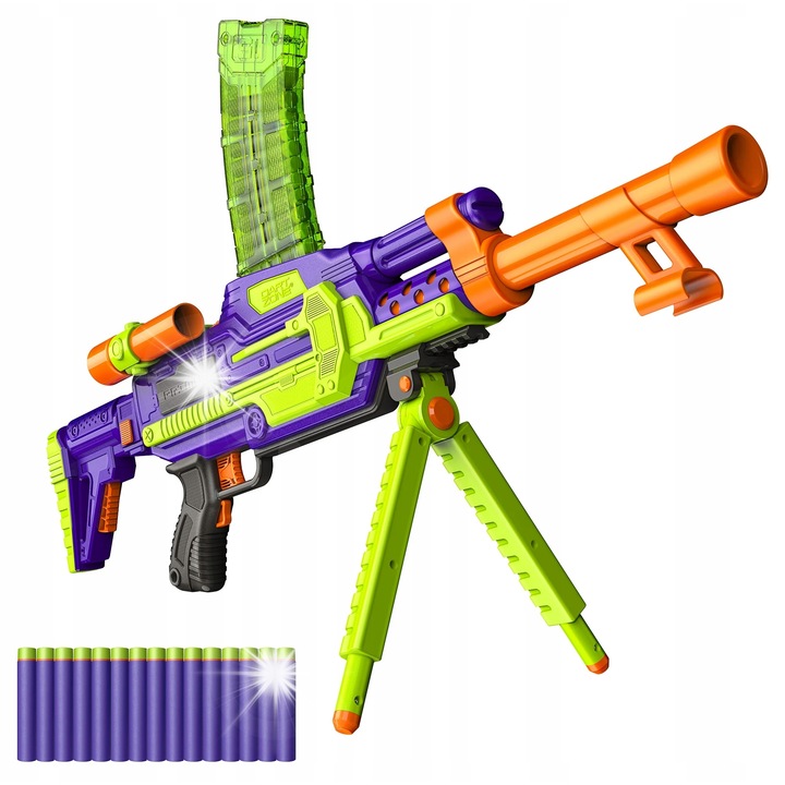 Pistol dart Dart Zone Primus Karabin 4W1 automat, 30m