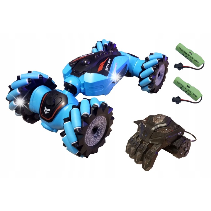 Masinuta RC 4x4 LDN, cu gesturi, lumini si sunet, multicolor