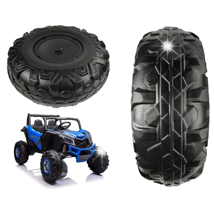 EVA колело за електрическо превозно средство, Lean cars, 38x14см, 12мм, комплект