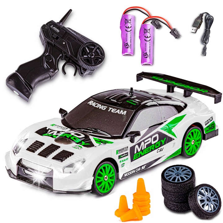 Masinuta RC DK Nissan GT 4x4, set, pentru drift