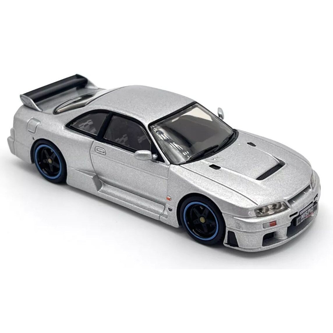 Masina, 1995 Nismo GT-R LM BCNR33, Hot Wheels, metal, argintiu, 1