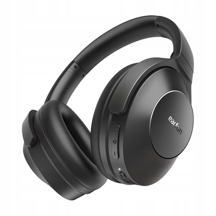 Casti wireless Earfun Wave Life HP201, ANC, fekete, 40mm, 60h, USB-C
