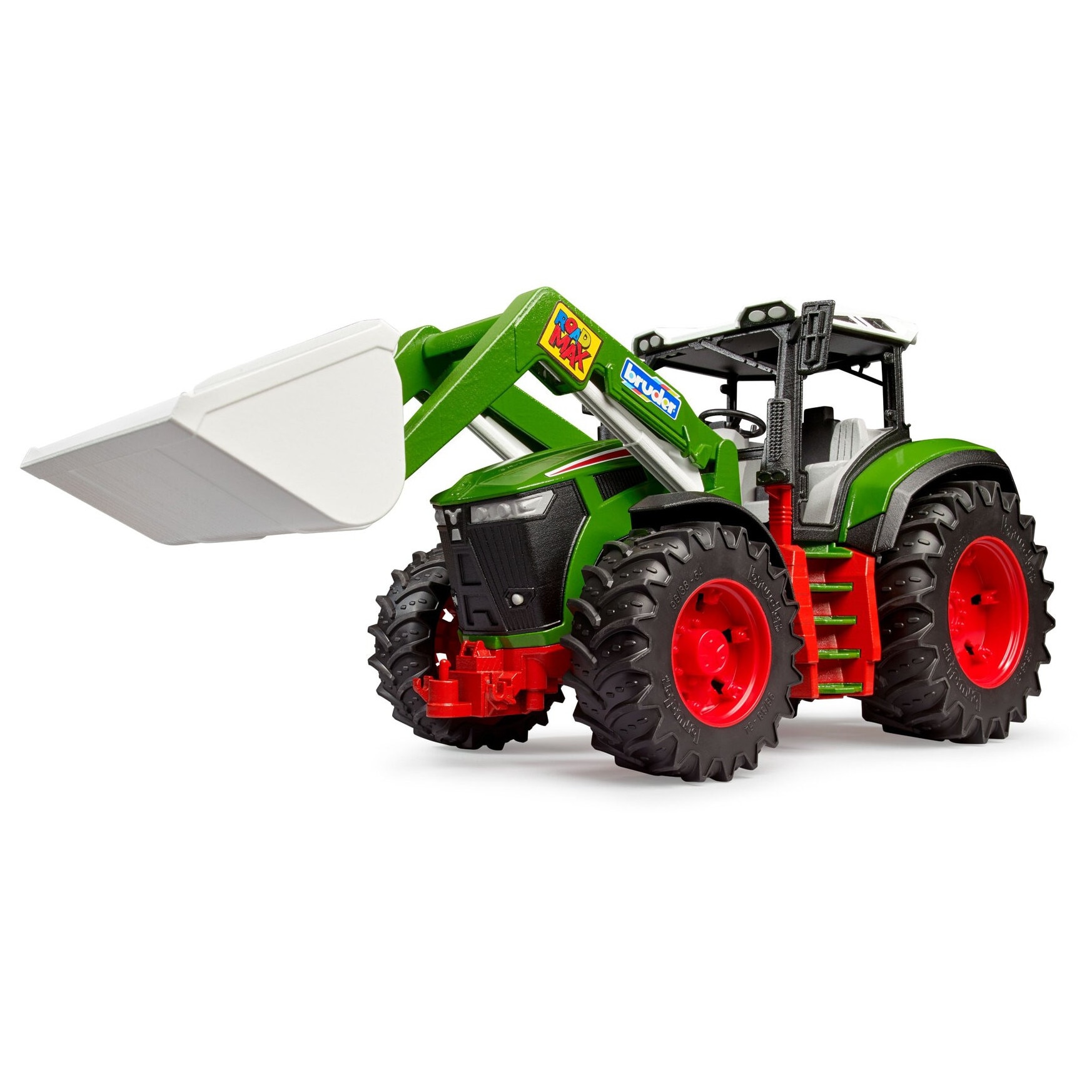 Tractor cu incarcator frontal Bruder ROADMAX, 1:16, 42,2x17,8x20cm