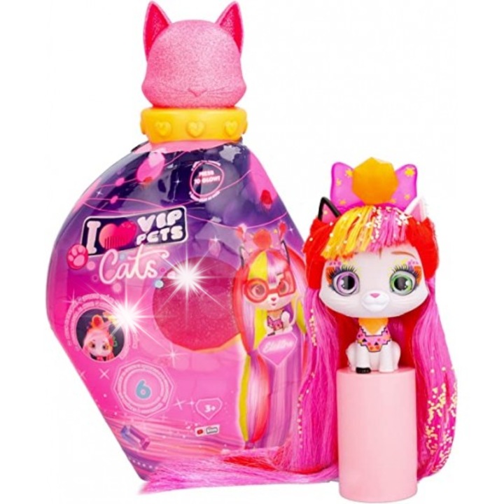 Figurina, IMC TOYS, I LOVE PETS, cu accesorii, 10 surprize, multicolor