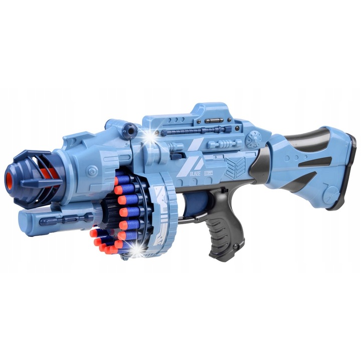 Pistol de jucarie BLASTER, 40 sageti, 57,5x14x14cm, set complet