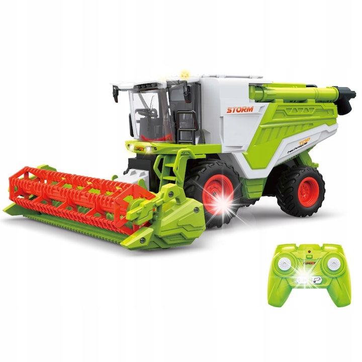 Masinuta RC Korody kombájn, fényekkel és hangokkal, 30x15x10cm