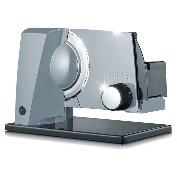 Feliatoare manuala Graef SKS 11000, 170W, taiere 0-20mm, inox, aluminiu, argintie