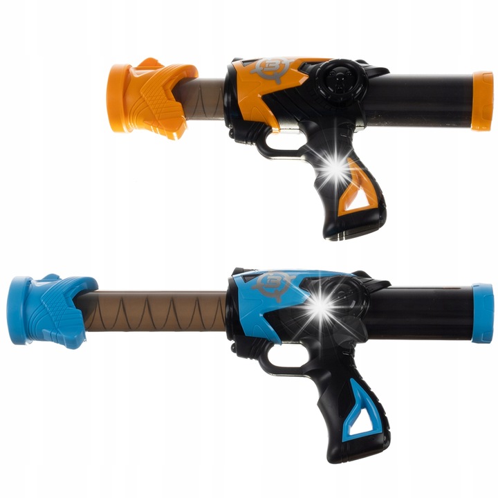 Joc Robot, Kruzzel, Stralire la tinta, 2 pistoale, 24 bile, multicolor, 27x19,5x15cm