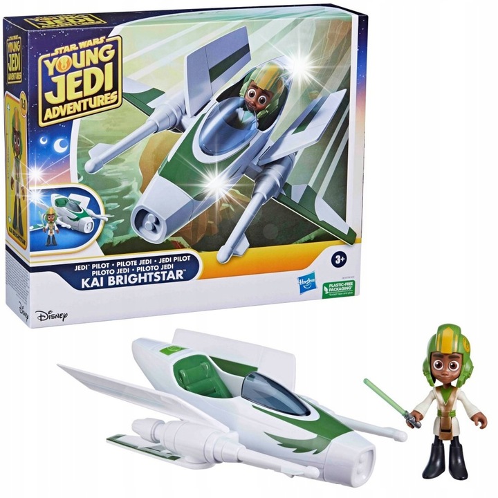 Set figurine Star Wars, X-wing, Kai Brightstar, 25x27cm, pentru baieti, de la 3 ani