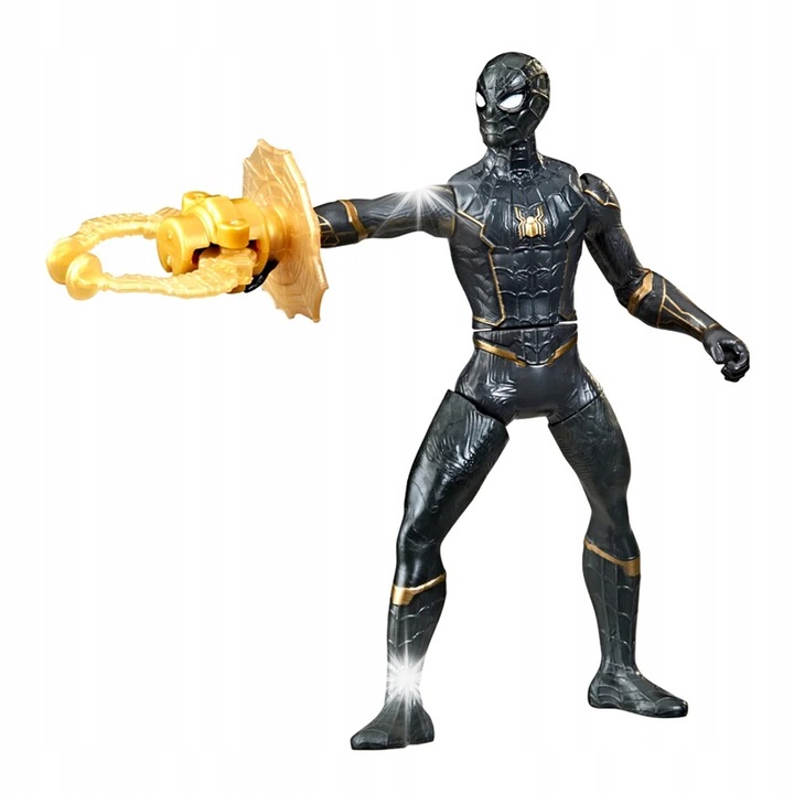 Figurina Hasbro Marvel Spider-Man, 17,5 cm, cu elemente mobile, transformare in 28 de pasi