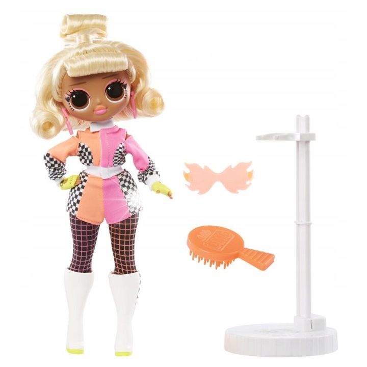 L.O.L. Surprise, кукла O.M.G. Speedster, 3 години+, с красива коса, пълен комплект