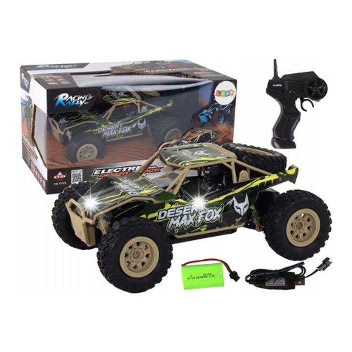 Офроуд кола R/C 1:24 LEAN Toys, многоцветна, размери 21,5x14x10см, за деца над 6 години